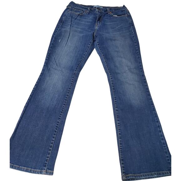 Levi's 515 Womens Bootcut Denim Jeans Size 10M Blue Jeans Mid-Rise Classic - Picture 1 of 8